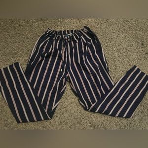 CHARLOTTE RUSSE striped pants